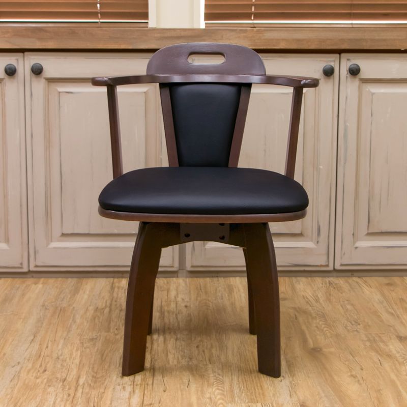 ダイニングチェア 2脚セット 木 レザー ブラック 北欧家具 カバー付きダイニングチェア チェア 2脚セット 天然木 ウッド