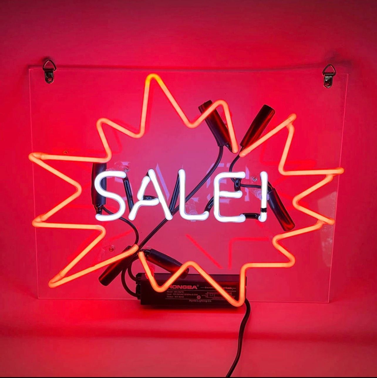 ネオンサイン 吹き出し文字 『SALE』 ネオン看板 インテリア お洒落 