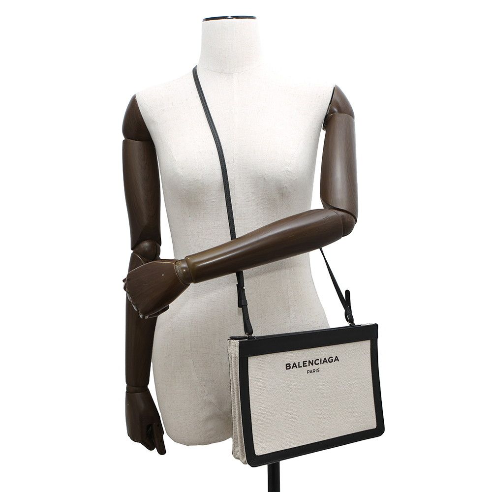 バレンシアガ ネイビー ポシェット ショルダーバッグ BALENCIAGA】バレンシアガ ネイビー ポシェット ショルダー