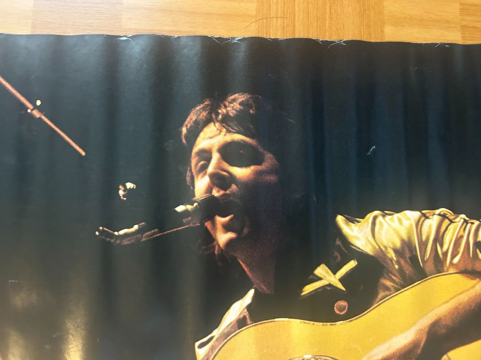 激レア！ポールマッカートニー ウイングス（Wings）告知ポスター