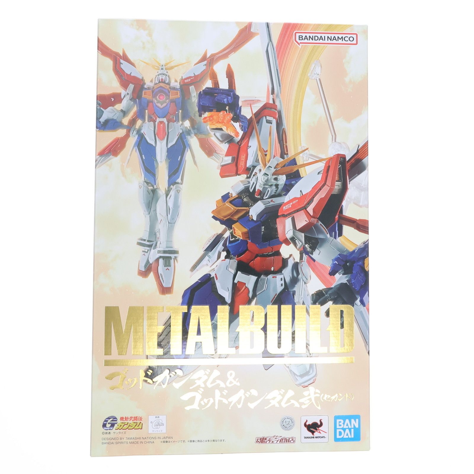 LBUILD ゴッドガンダム 未開封 メタルビルドゴッドガンダム&ゴッドガンダム弐未開封