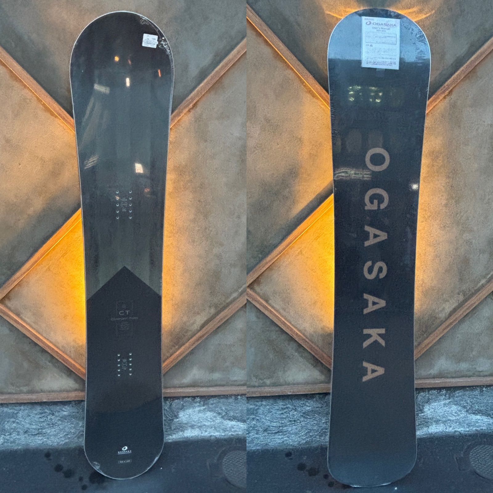 OGASAKA CT 156 19-20モデル スノーボード OGASAKA CT 156 19-20 FLUX