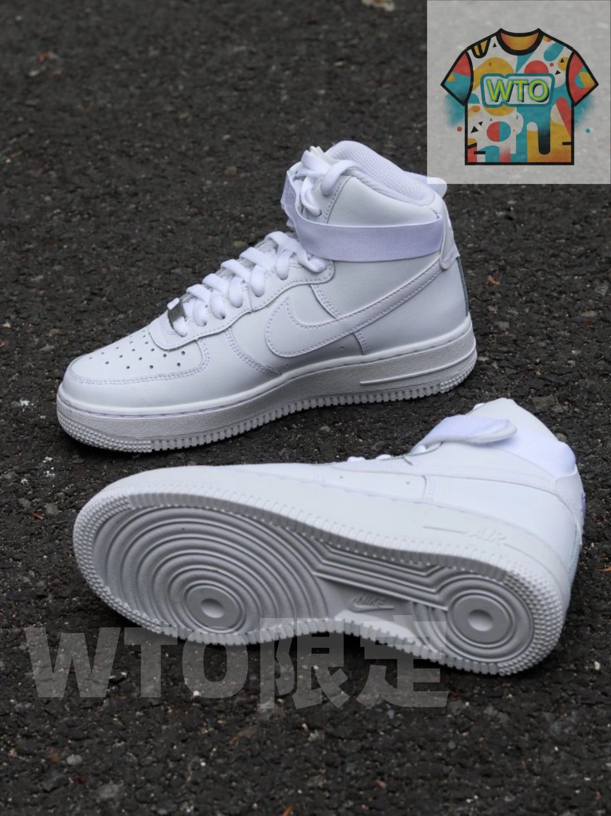 Nike Air Force 1 ホワイト ハイカット スニーカー NIKE AIR FORCE 1 HIGH '07 