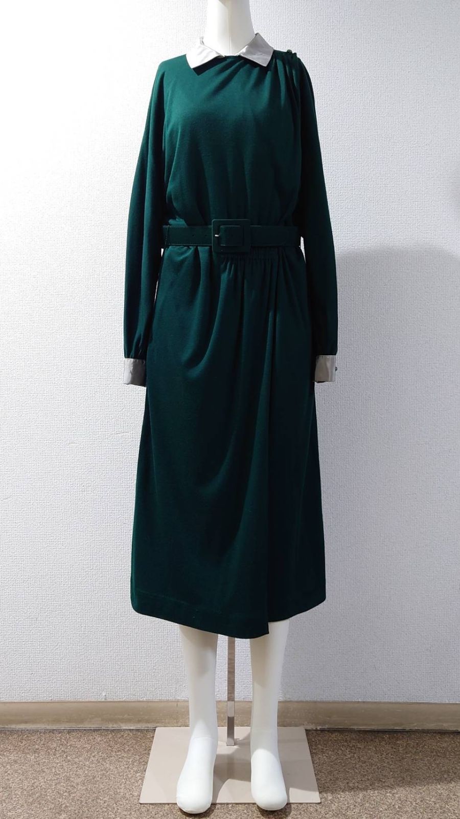 80’s Vittorio Giudice イタリア製 Wool Dress サイズ42
