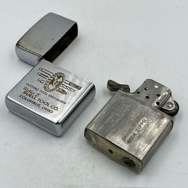 ジッポー ZIPPO ライター 1967年前期 企業もの BUEL TOOL CO. PAT.2517191
