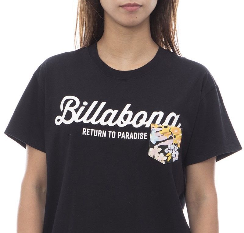 2024春夏 新品【BILLABONG/ビラボン】PATTERN POCKET LOGO TEE Ｔシャツ BPB レディース BE013-202  メルカリ