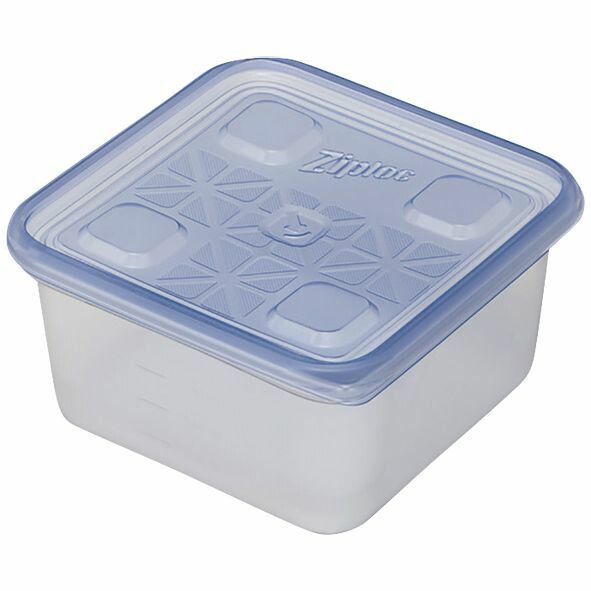 まとめ買い 旭化成ホームプロダクツ 業務用ジップロックコンテナー正方形1100ml 10個入 ×3