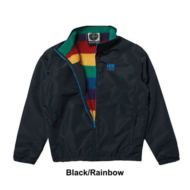 エアブラスター　リバーシブルジャケット　ラスタカラー　XXLサイズ エアブラスター リバーシブルジャケット ラスタカラー XXLサイズ エア