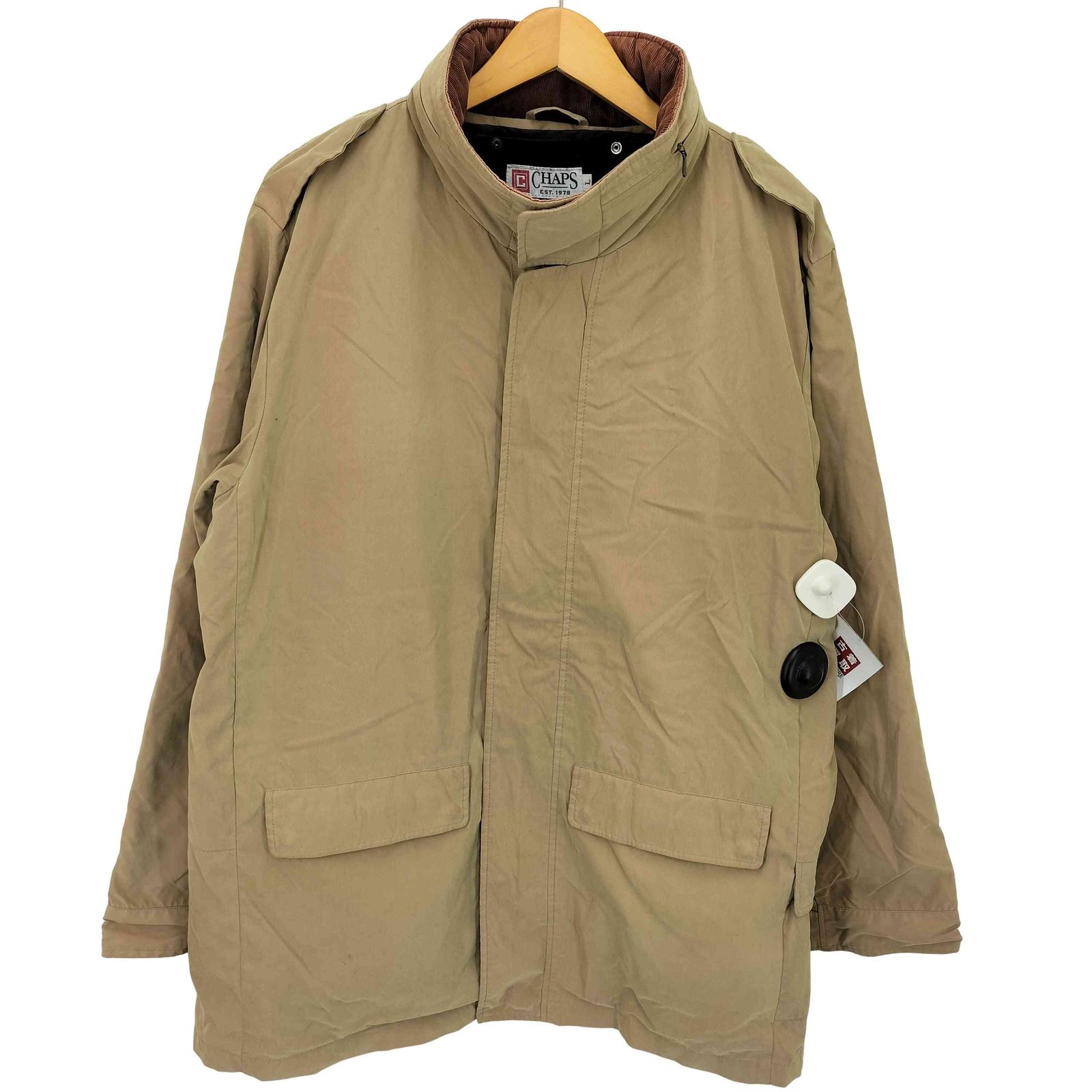 RALPH LAUREN CHAPS コート　シェルパジャケット　ブラウンL寸 RALPH LAUREN CHAPS コート シェルパジャケット ブラウンL寸