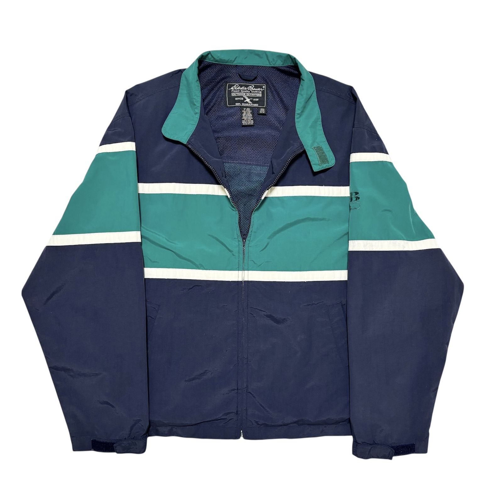 古着 エディーバウアー Eddie Bauer ナイロンジャケット クリーニング