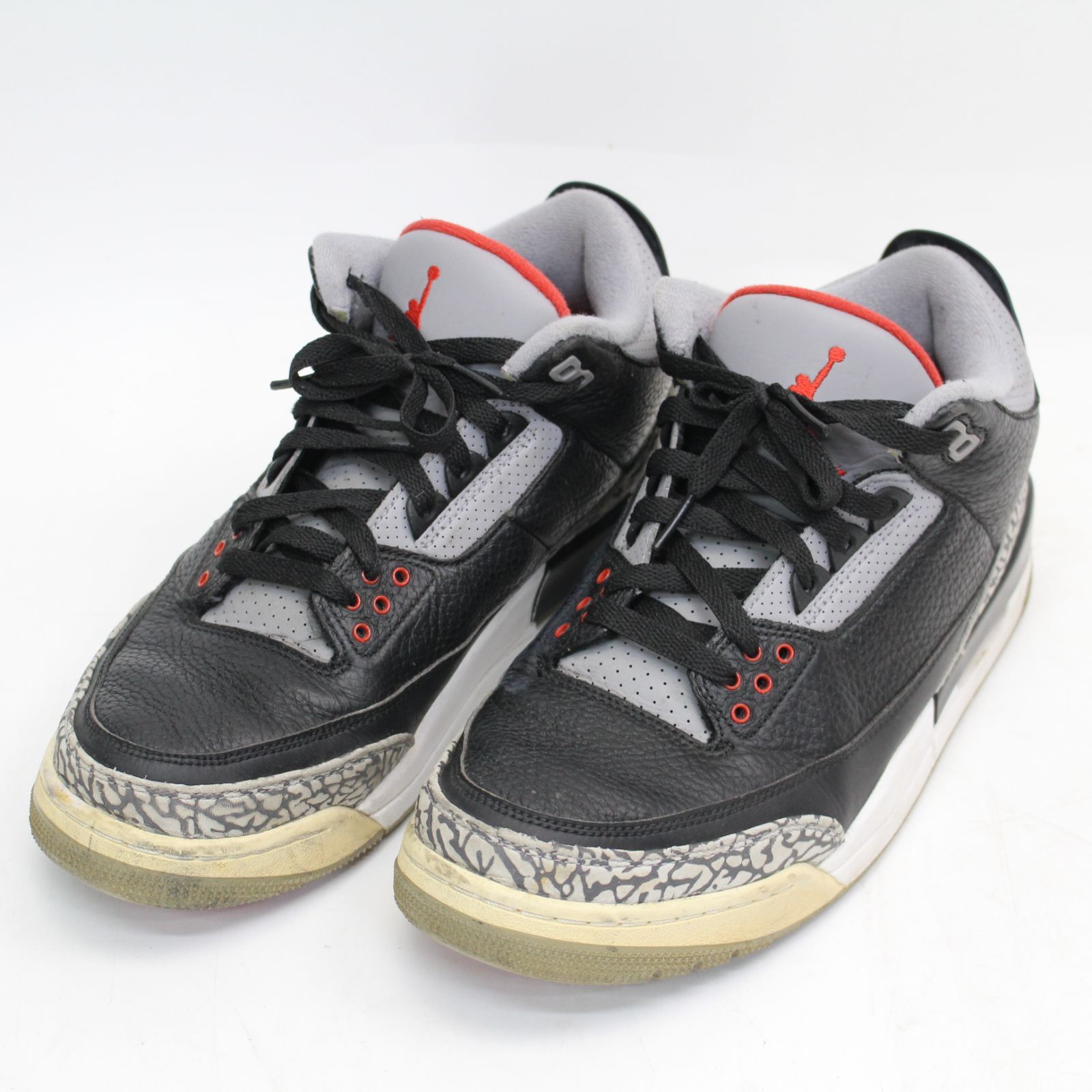 355)NIKE/ナイキ AIR JORDAN 3 BLACK CEMENT/エア ジョーダン 3 