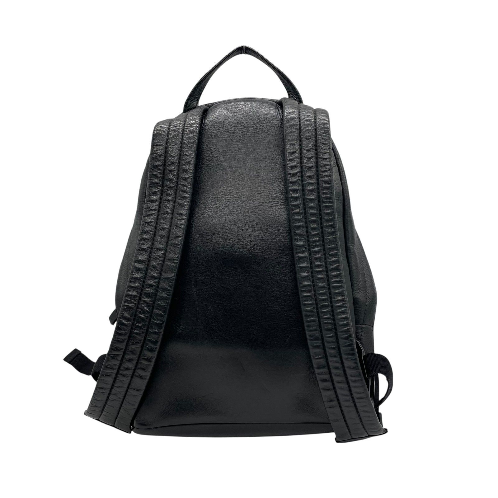 美品BALENCIAGAバレンシアガボディバッグブラックレザー □美品