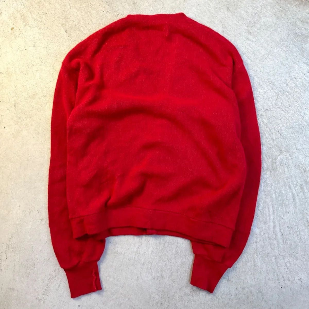 80s PURITAN アクリルカーディガン PURITAN】80s USA製 アクリルニット アクリルカーディガン L