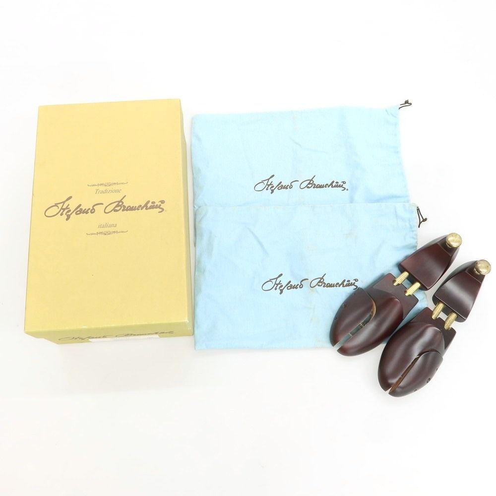  ステファノブランキーニ Stefano Branchini ブラインドブローグ ドレスシューズ ブラウン サイズ6 メンズ デッキシューズ 靴