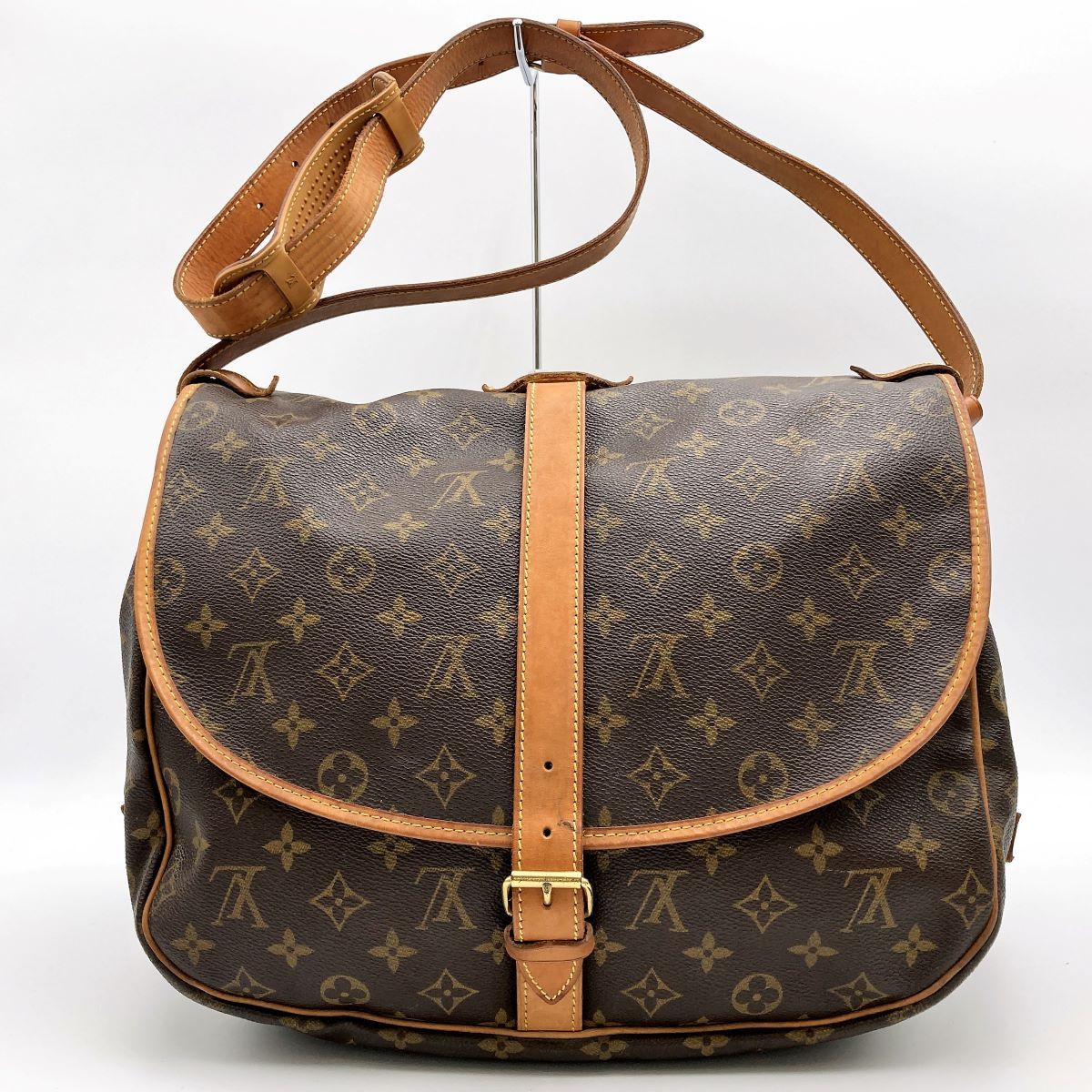 LOUIS VUITTON ルイ・ヴィトン モノグラム ソミュール35(廃盤) M42254 