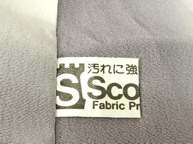 平和屋着物○白鷹お召 雪輪重ね文 正絹 逸品 AABA0117zg