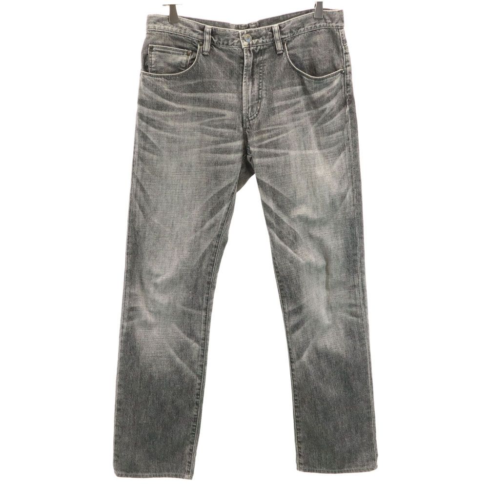 ランバン 日本製 ストレートデニムパンツ W31 グレー LANVIN メンズ