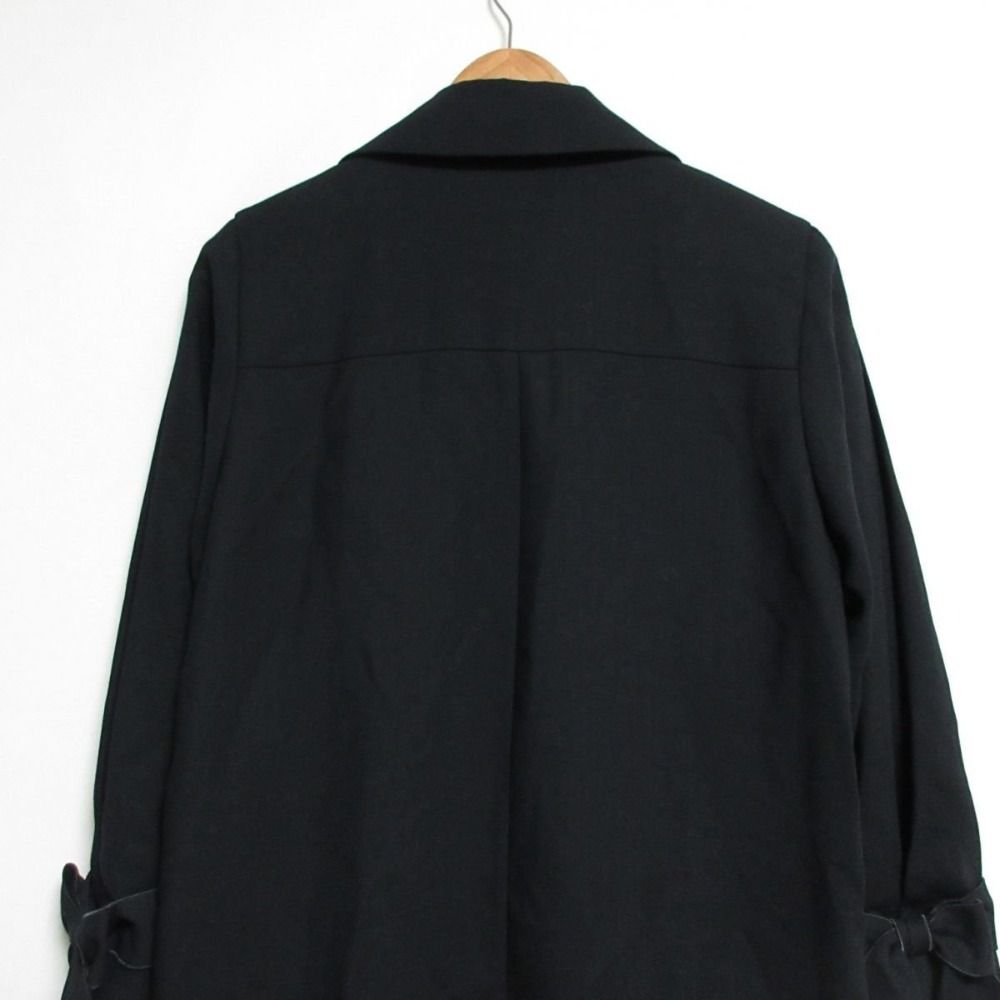 良品 FOXEY BOUTIQUE フォクシー Coat Grace 袖リボン グレースコート  