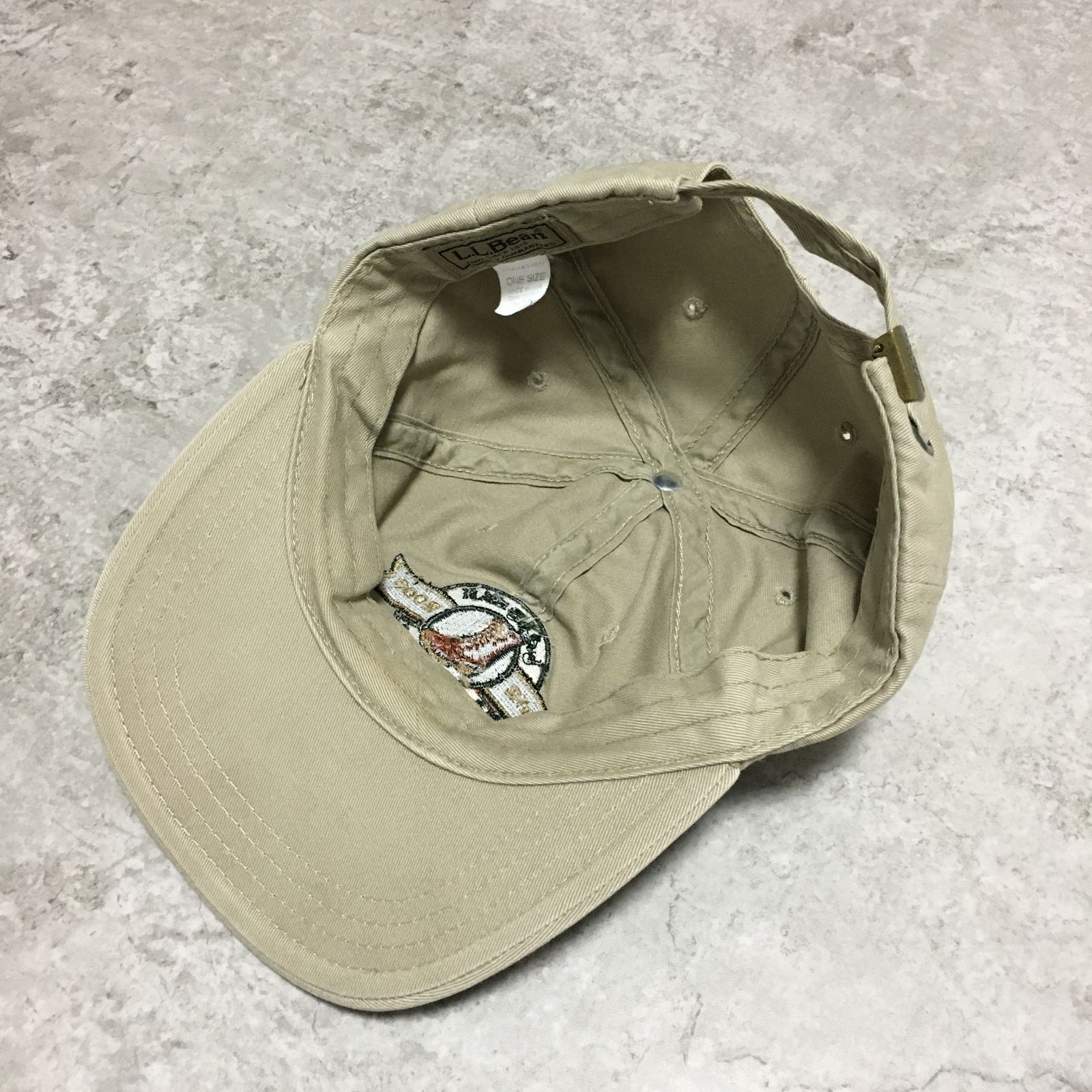 00s USA製 L.L.Bean Beanboots 6 Panel Cap エルエルビーン ビーンブーツ 6パネル キャップ