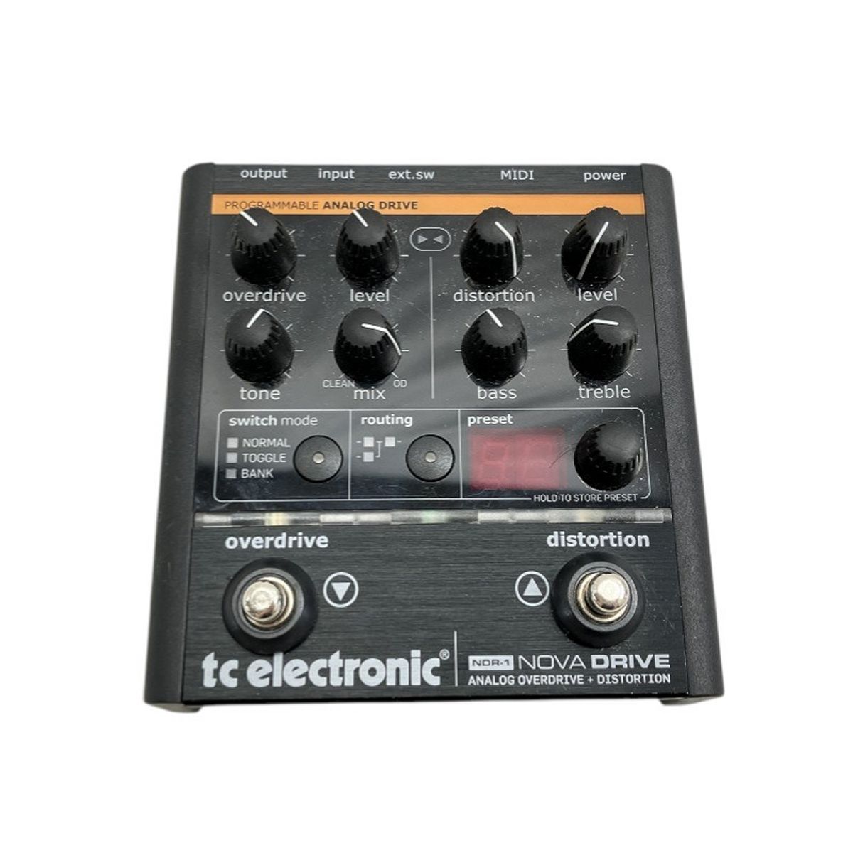 tc electronic NDR-1 NOVA Drive アナログ オーバードライブ