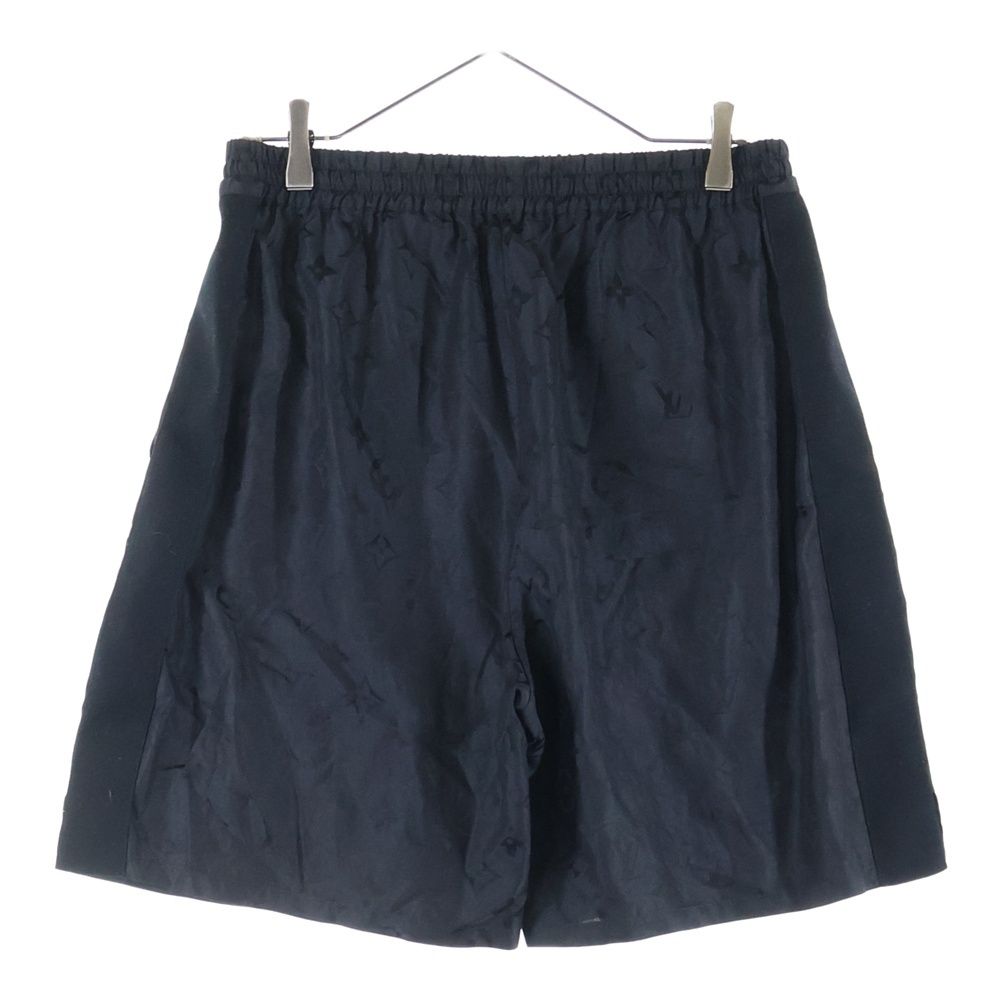 LOUIS VUITTON ルイヴィトン 25AW Monogram Moire Silk Shorts モノグラム モアレ ジャガードハーフパンツ シルクショーツ ブラック RM252MV SHC HTP31W