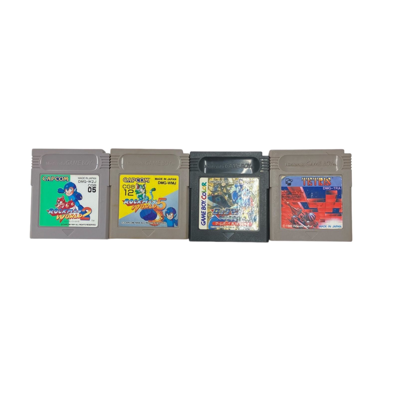 動作未確認☆ゲームボーイソフト4本まとめ売り （186000 ④ 