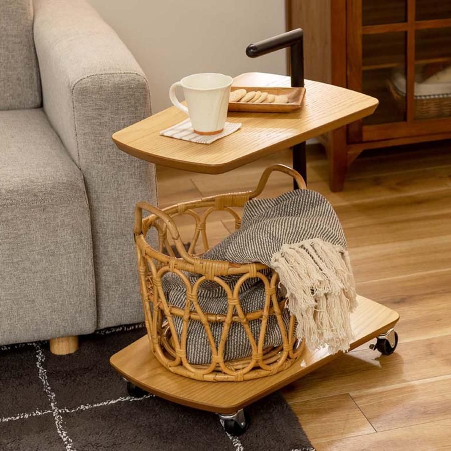 東谷 ワゴンサイドテーブル END-353 183 【公式通販】