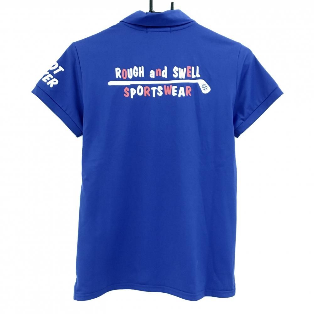 ROUGH&SWELL ラフアンドスウェル フロントロゴ 襟付き 半袖T