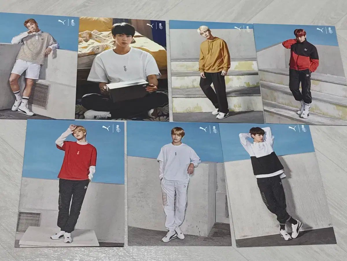 BTS(防弾少年団・バンタン) PUMA ポストカード 【公式通販】