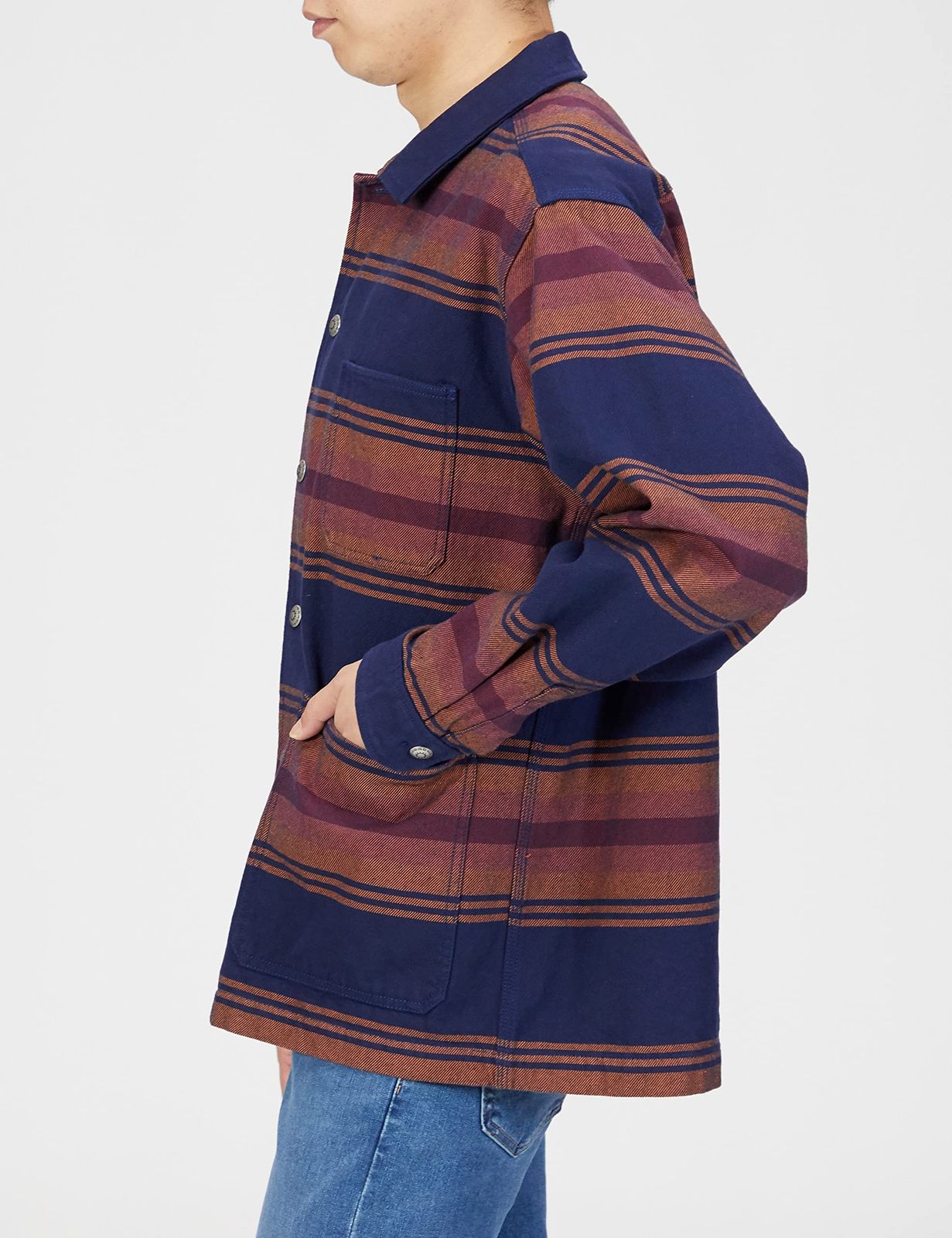 ヒューストン ミリタリー BORDER VIYELLA COVERALL HRDEVELOPMENT_JP