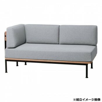 弘益 KOEKI MASH グラム アームソファ 右肘 ライトグレー GLMLS001FARLGR