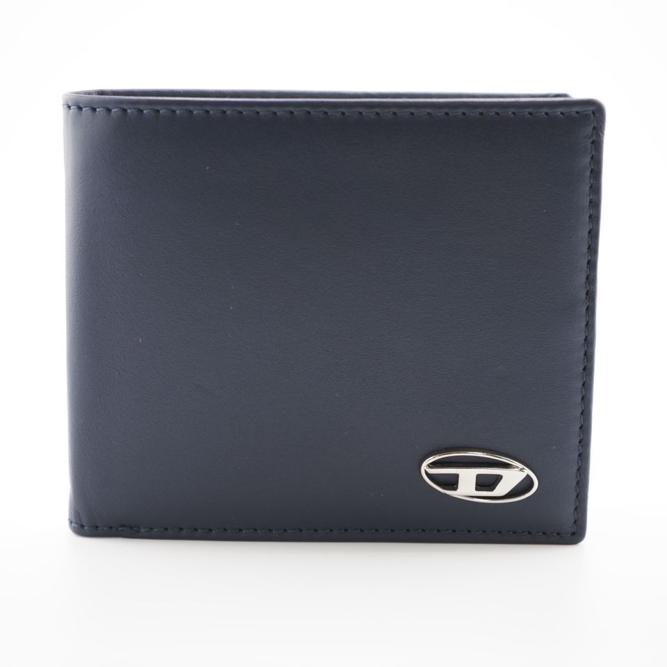DIESEL/ディーゼル X08428 PR227 二つ折り財布 ディープブルー メンズ 