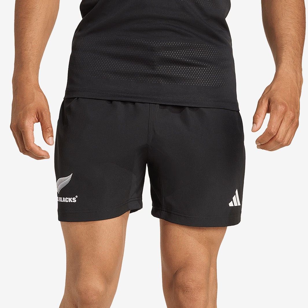 送料無料 匿名配送 ラグビー ニュージーランド代表 オールブラックス 2025|2026 ホーム ショートパンツ 黒 ブラック アディダス 公式モデル 日本未発売