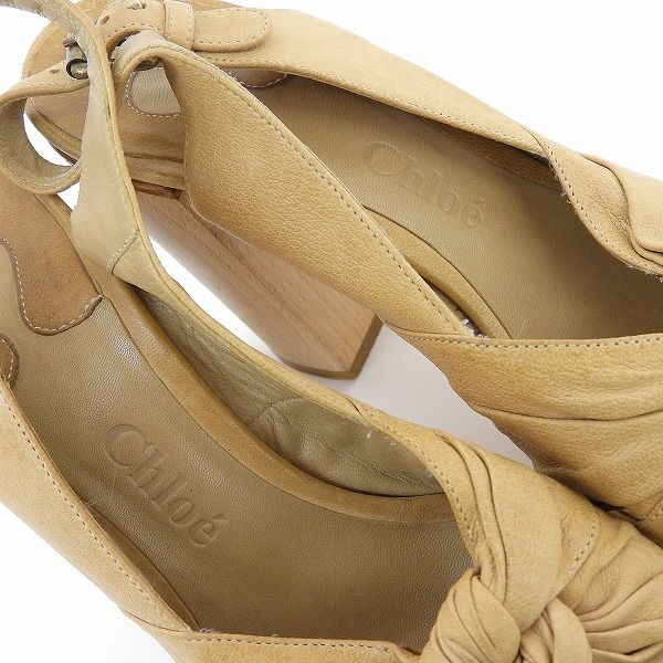 専用出品 Chloé 厚底サンダル ベージュ 37 専用出品 Chloé 厚底サンダル ベージュ 37 - メルカリ