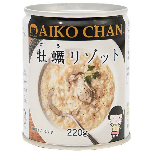 伊藤食品 あいこちゃん牡蠣リゾット 220g缶×12個入×(2ケース)｜