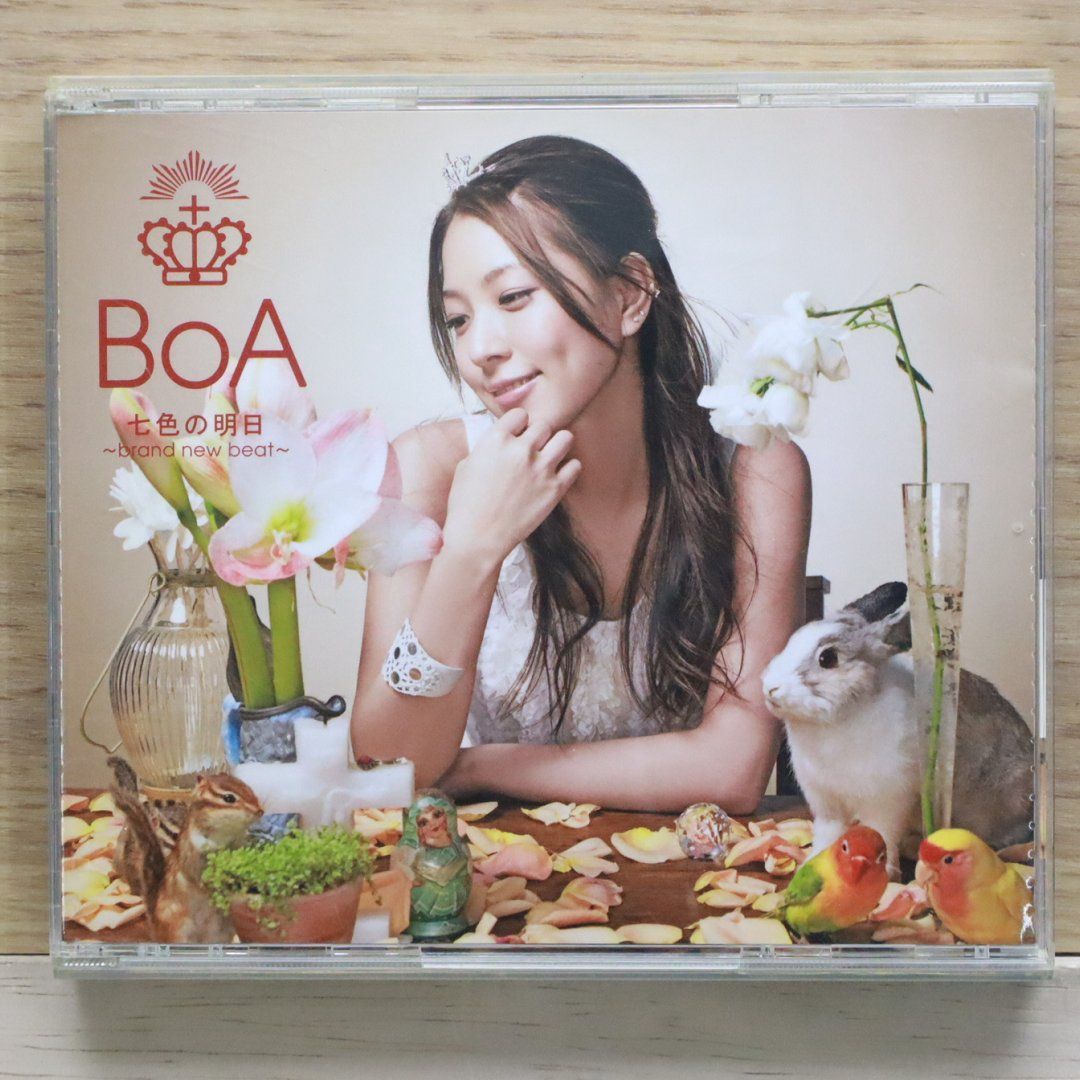 国内盤CD☆ボア/BoA□ 七色の明日~brand new beat~/Your Color(DVD付
