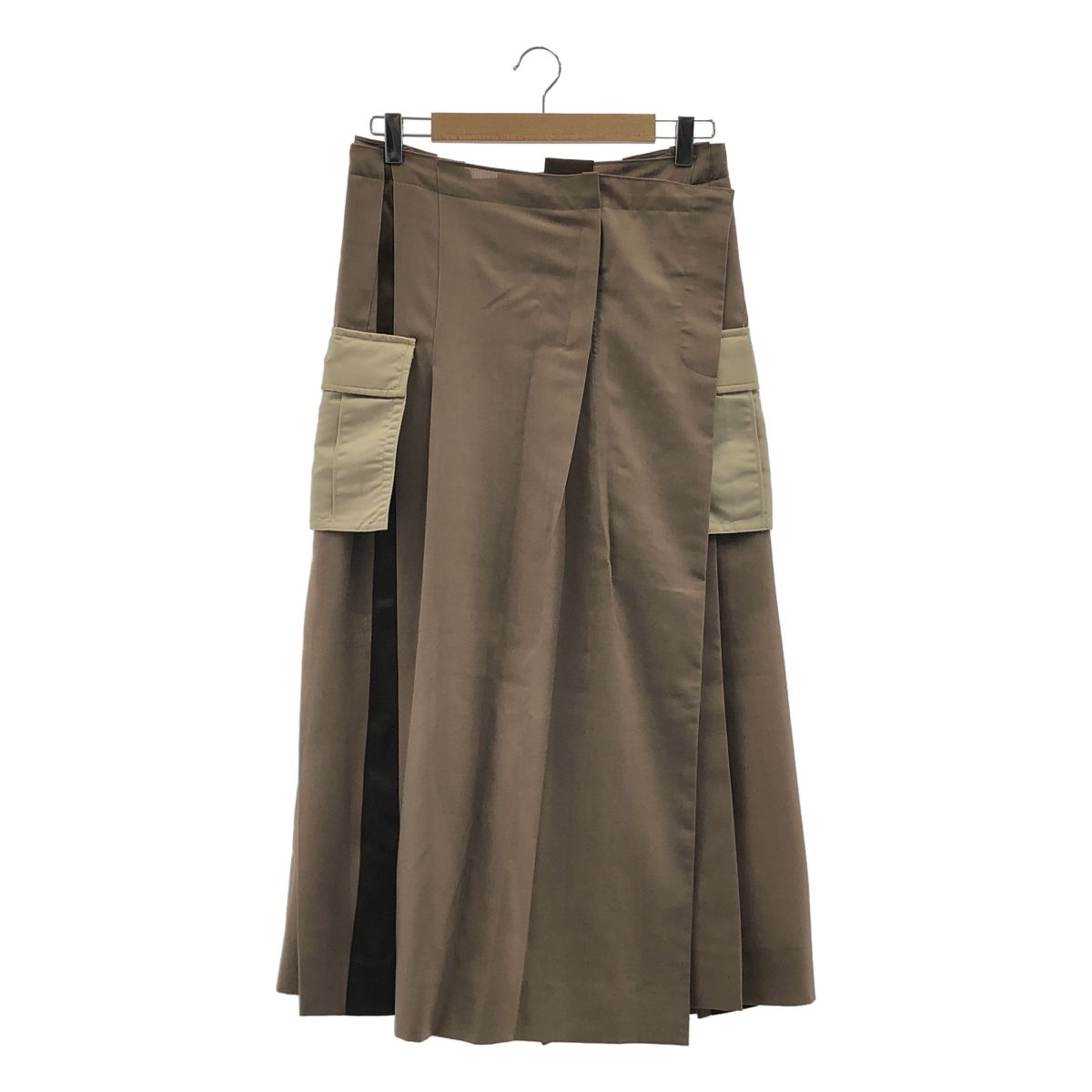 sacai / サカイ | Suiting Mix Skirt スーチング ミックス