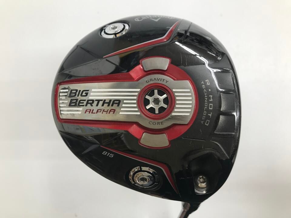 【即納】BIG BERTHA ALPHA 815 | 9 | SR | BIG BERTHA | 中古 | ドライバー | キャロウェイ