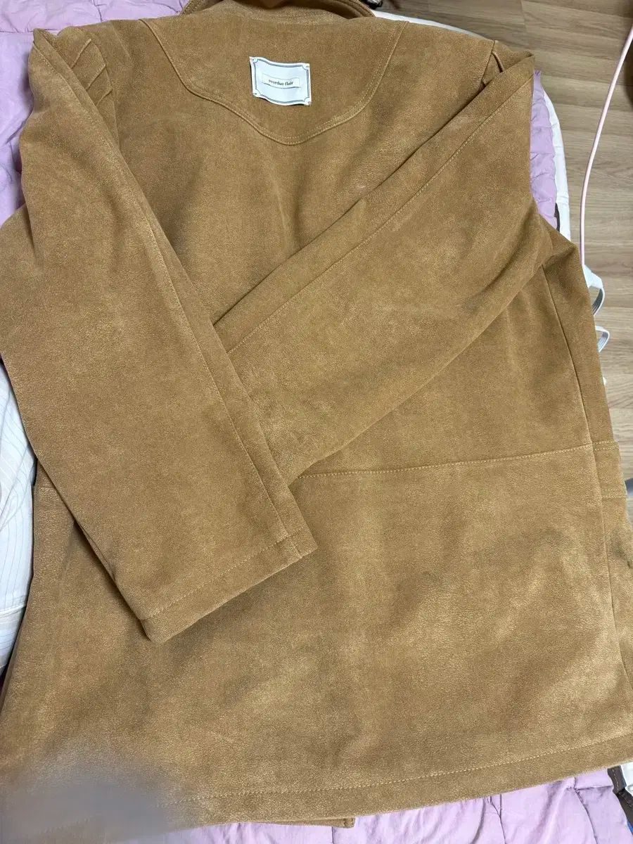 オーバーデューフ スウェード ジャケット
