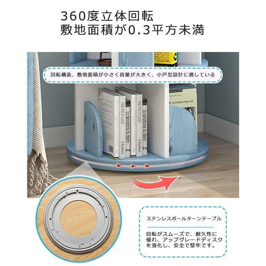 コミック 回転式本棚