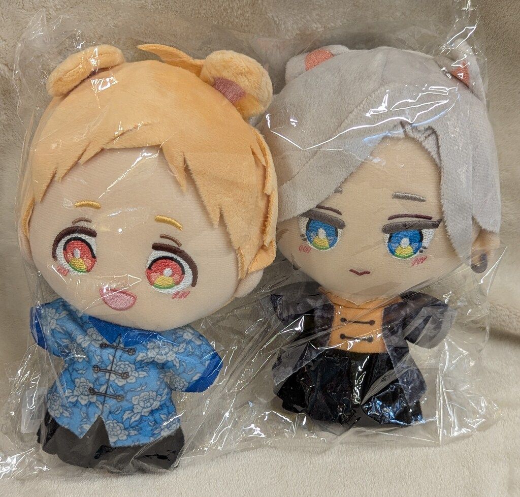たべたいあなた プリズムチャンスくじ S賞 璃音　三好　カップルぬいぐるみ プリズムチャンスくじ 七ノ日 S賞/璃音&三好カップルぬいぐるみ