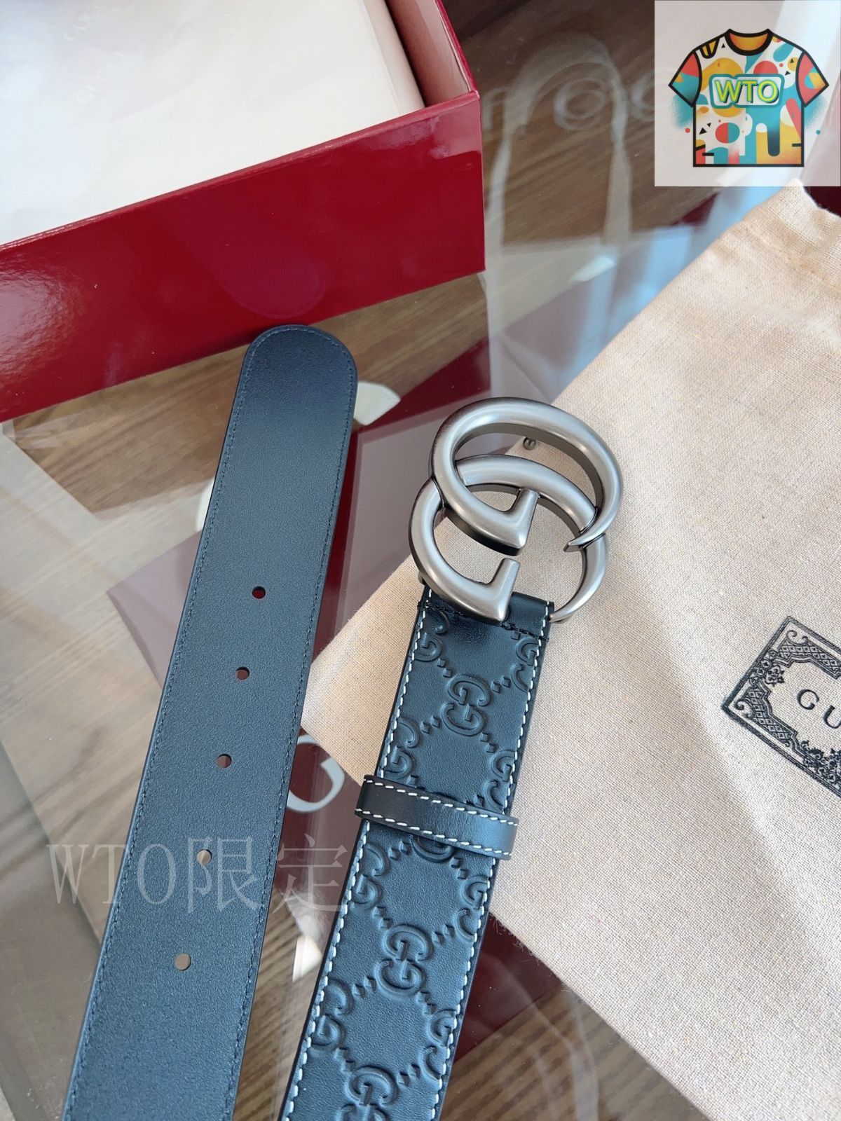 即購入値下げコメントお願いします❁ GUCCI グッチ ベルト 今日特価】GUCCI グッチ PVC ベルト-1 - メルカリ