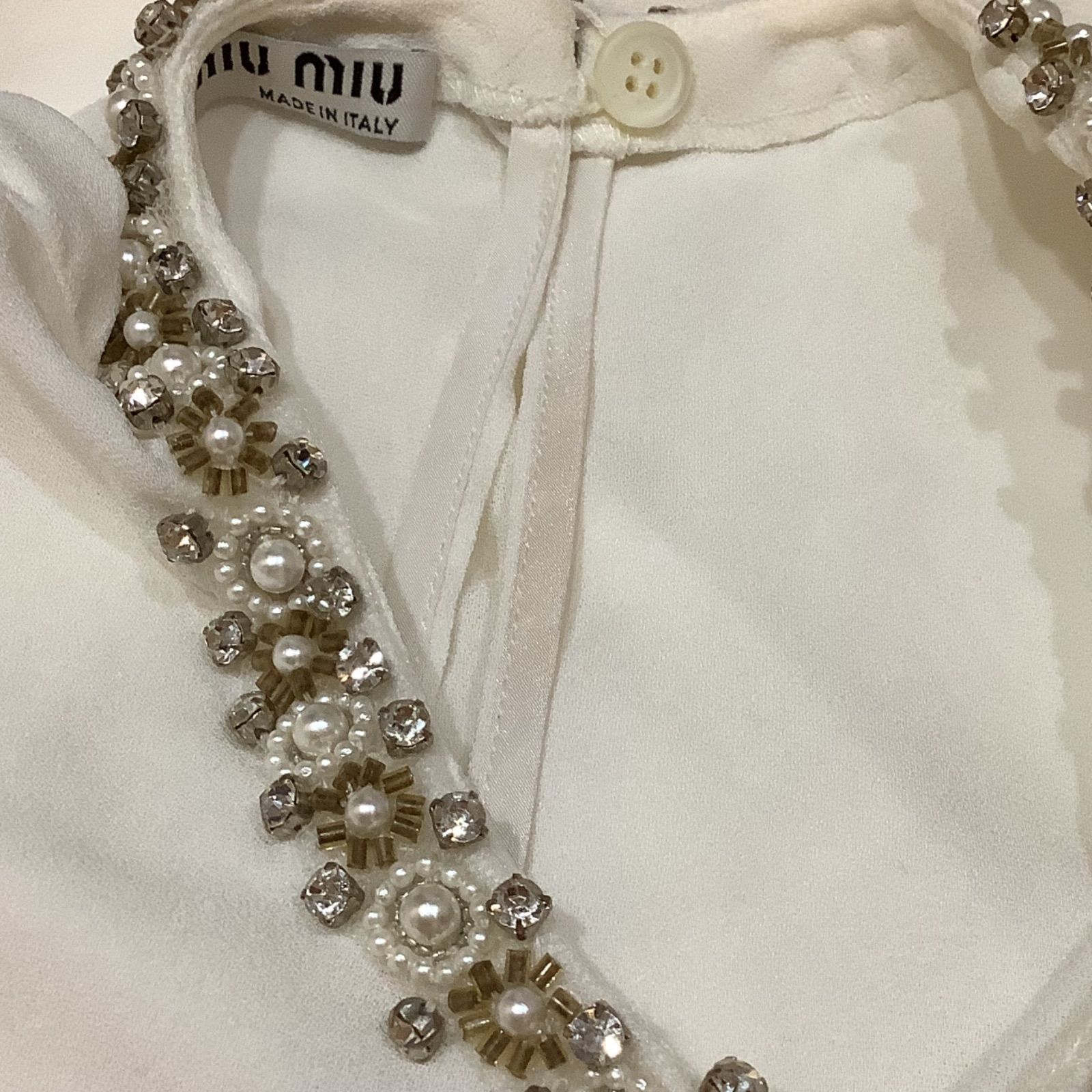 ☆ゲリラセール開催中・終了日未定☆ miu miu ミュウミュウ パール