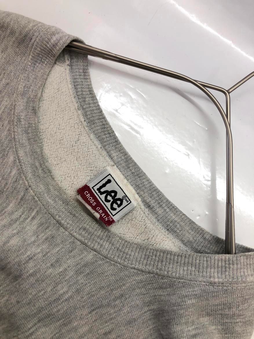 Lee CROSS GRAIN　グレー　フーディー 90s Lee CROSS GRAIN “Wing Foot” Print Hooded Sweatshirt