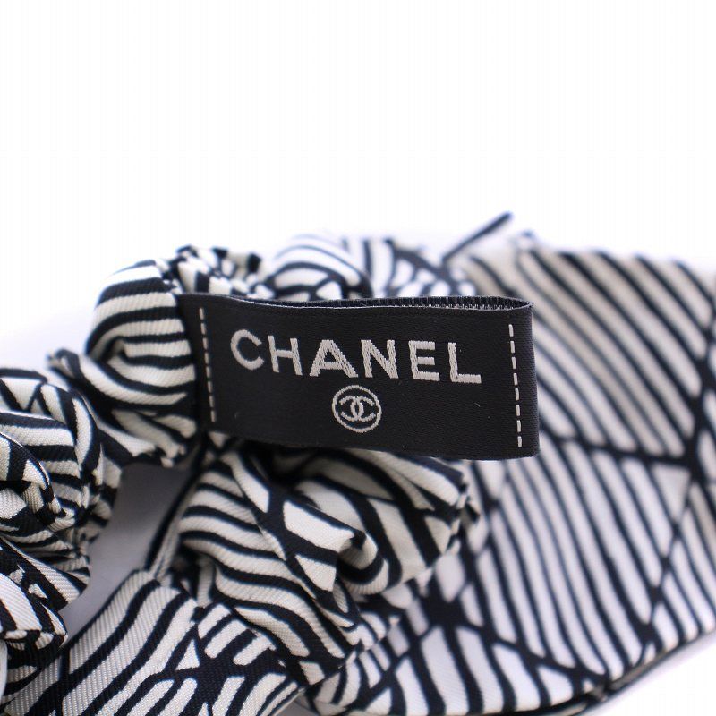 シャネル CHANEL ココマーク ヘアゴム シュシュ リボン ヘア