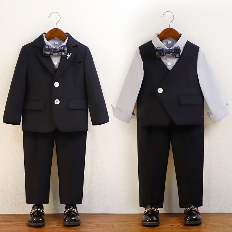キッズスーツ 男の子 子供 スーツ 6点セット キッズ フォーマル 男の子スーツ 入学式 発表会 新生活 入園式 こども 子供服フォーマルスーツ 七五三 ベビースーツ 結婚式 卒園式 卒業式 小学生 保育園
