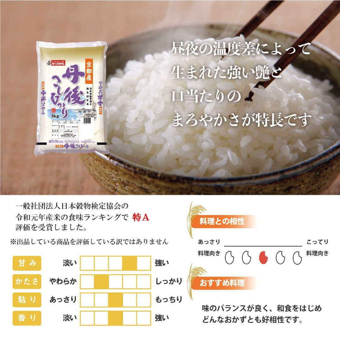 新米 特別栽培米 丹後産 コシヒカリ 米 25kg（5kg×5袋） 令和5年産お米 分つき米 玄米 送料無料