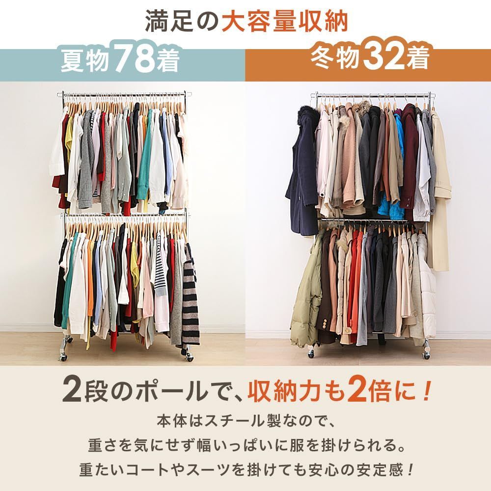 クーポン有 ハンガーラック