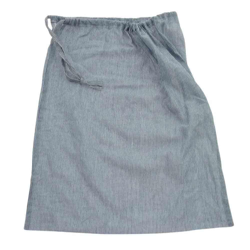 COMOLI コモリ セットアップ 23SS X01-08003 KHADI コットン パジャマ シャツ パンツ セットアップ ライトブルー系 2【中古】 COMOLI コモリ セットアップ 23SS X01-08003 KHADI コットン パジャマ