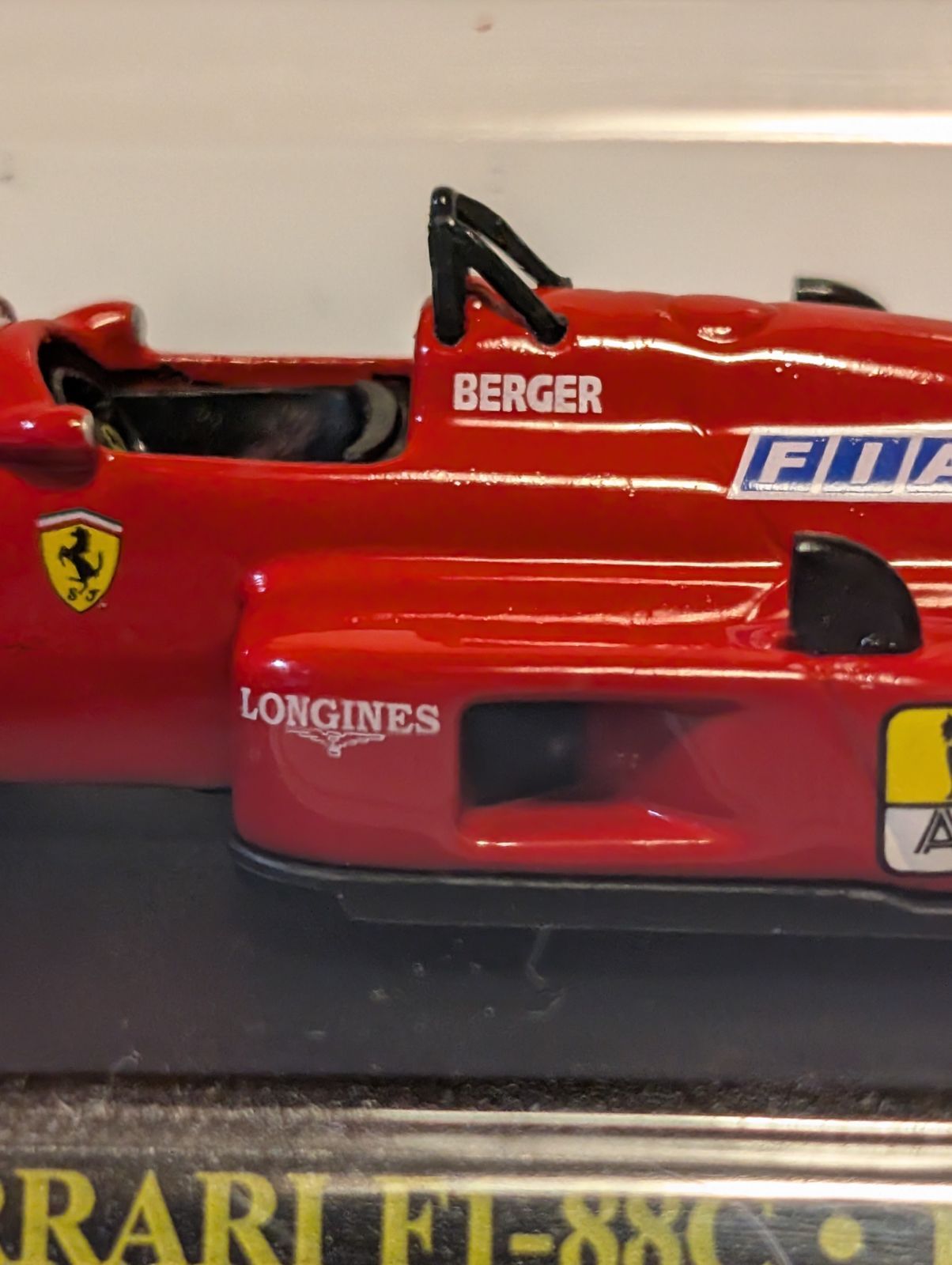 未開封 1/43 フェラーリF187-88C アシェットフェラーリF1